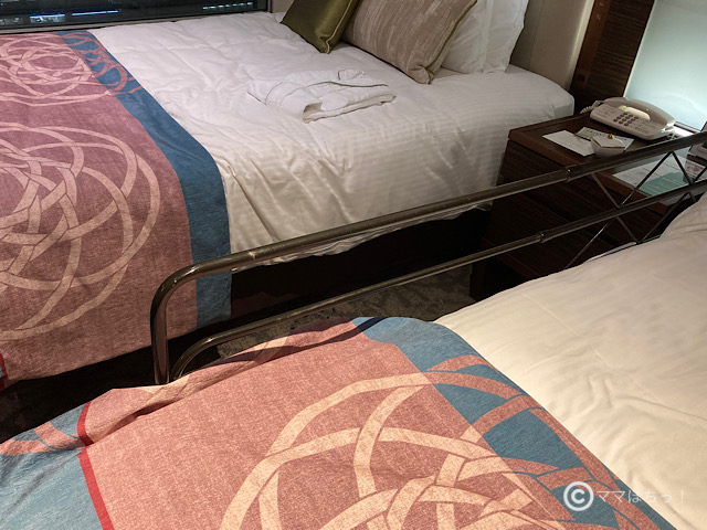 ホテルメトロポリタン丸の内のベッドガードの写真です。