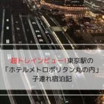 ホテルメトロポリタン丸の内のトレインビューの写真です。